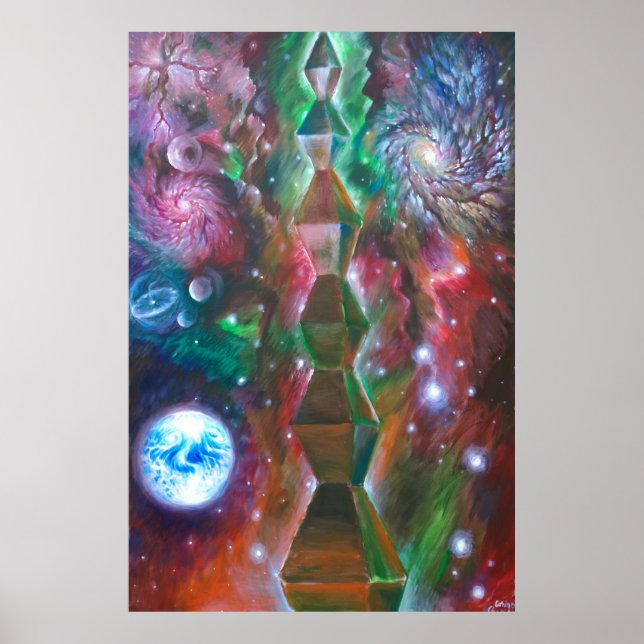 The endless column poster (Front)