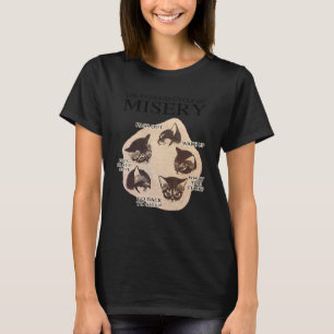 The endless cycle of misery lazy cat T-Shirt