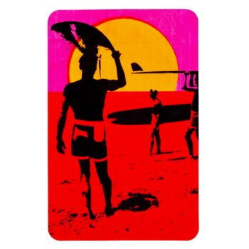 The Endless Summer 4"x6" Flexible Magnet by dzynwrld at Zazzle