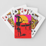 The Endless Summer 4&quot;x6&quot; Flexible Playing Cards at Zazzle