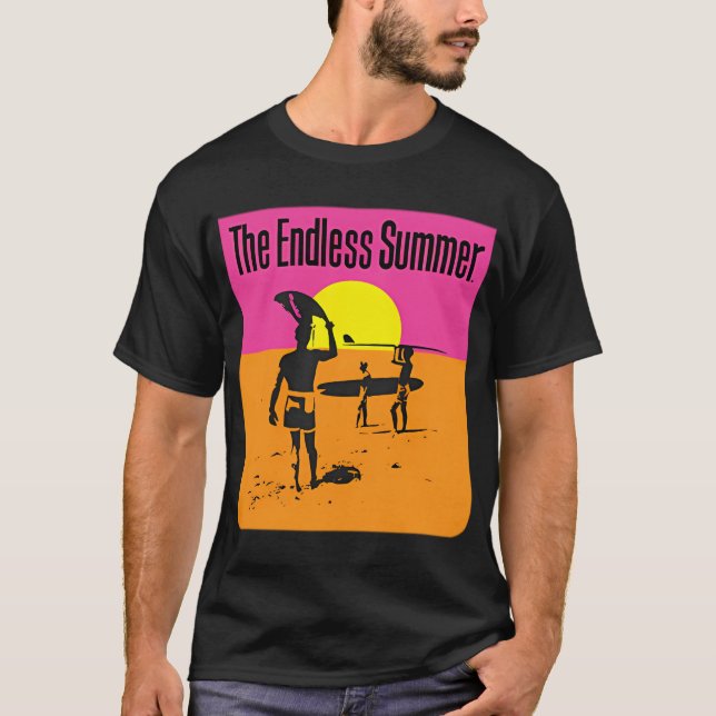 The Endless Summer 60S Surf Logo T-Shirt (Front)