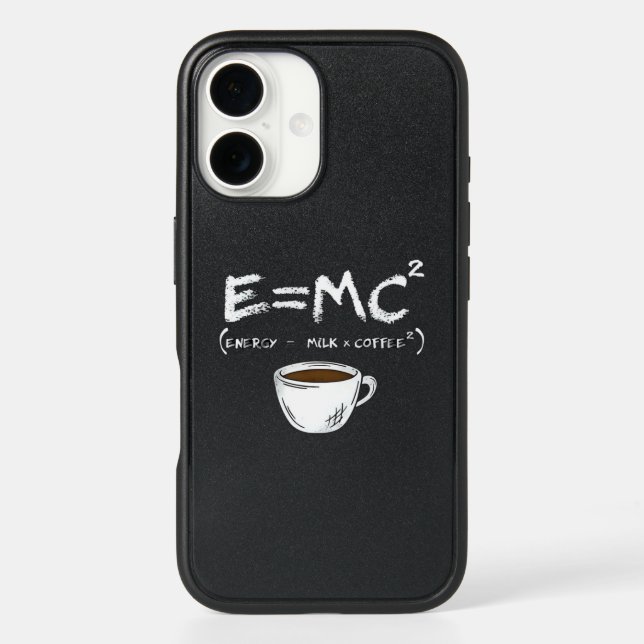 The Energy Equation: Coffee & Milk Formula Phone Otterbox iPhone Case (Back)