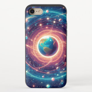 The Energy of the Universe Surrounding the Earth iPhone 8/7 Slider Case