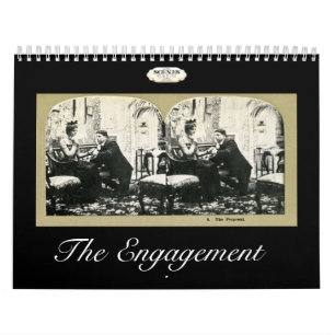 The Engagement Story Vintage Stereoviews Calendar