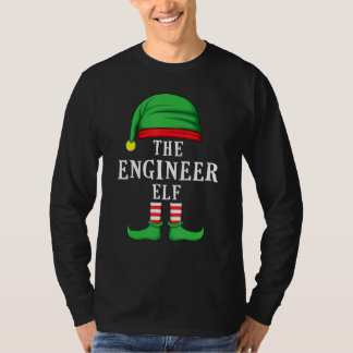 The Engineer Elf Christmas Family Matching Group X T-Shirt