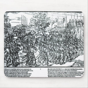 The English Army Marching with Sir Henry Sidney Mouse Pad