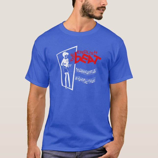 The English Beat Ska music girl T-Shirt (Front)
