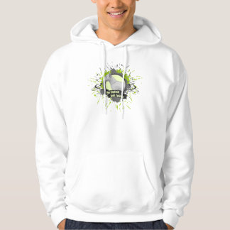 The English Bull Terrier SPLASH green Hoodie