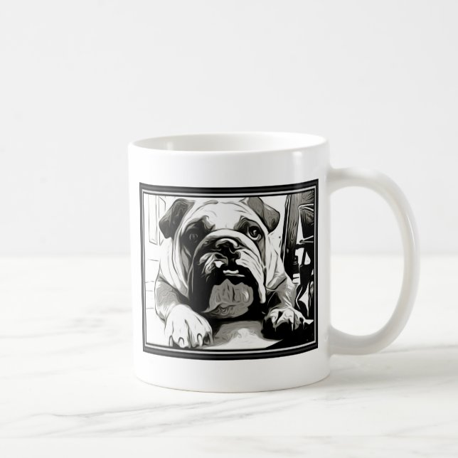 The " English Bulldog" Collection Coffee Mug (Right)