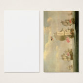 The English Fleet Under Sail (Front & Back)