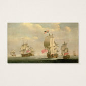 The English Fleet Under Sail (Back)