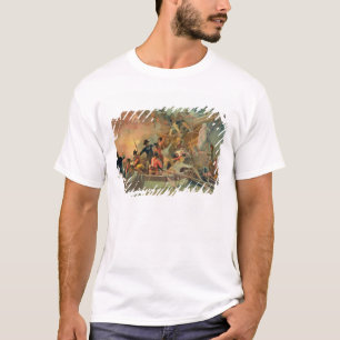 The English navy conquering a French ship T-Shirt