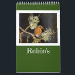 The English Robin Calendar<br><div class="desc">selection of English Robin images</div>