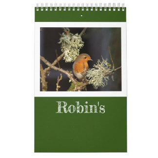 The English Robin  Calendar