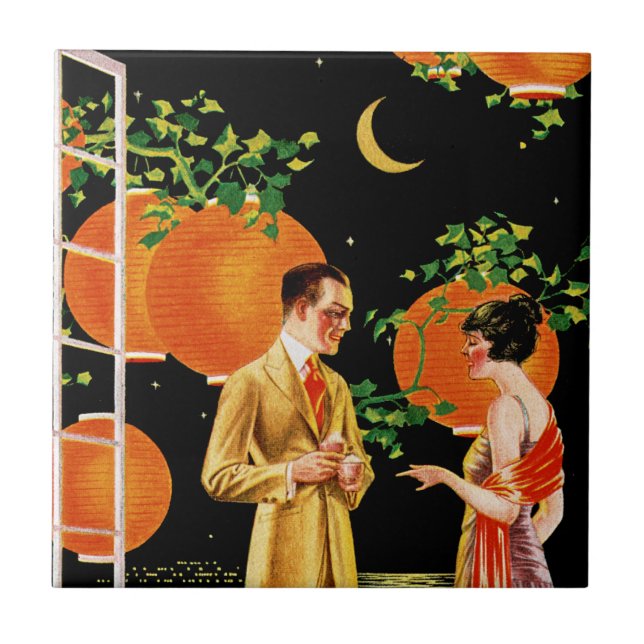 The English Woolen Mills Company Ceramic Tile (Front)