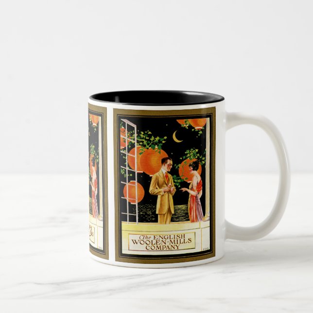 The English Woolen Mills Company Two-Tone Coffee Mug (Right)