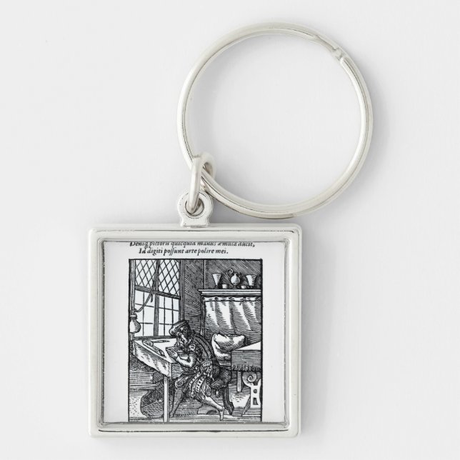 The Engraver, published by Hartman Schopper Keychain (Front)