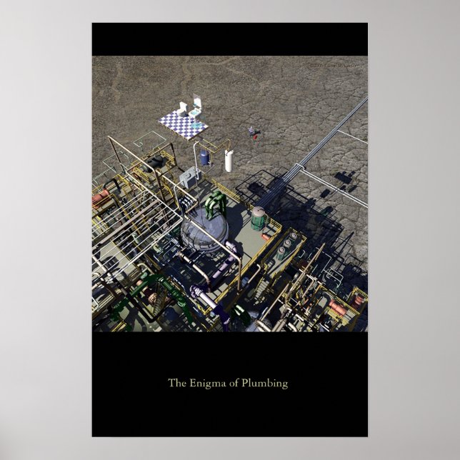 The Enigma of Plumbing Poster (Front)