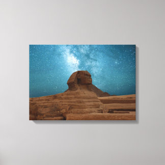 The enigma of stellar sphinxes canvas print