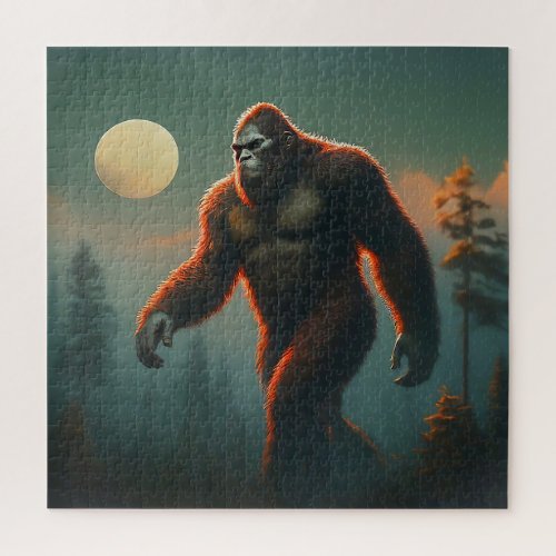 The Enigma of the Forest Bigfoot Jigsaw Puzzle