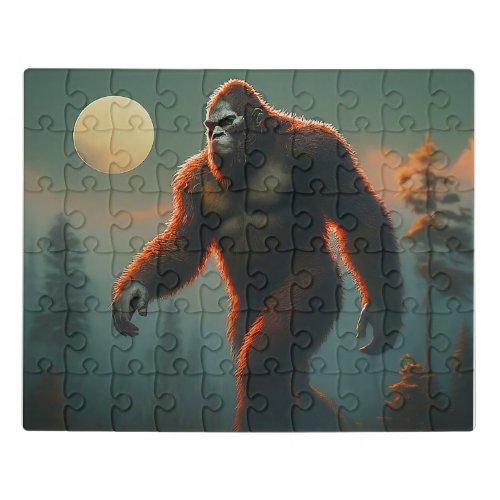 The Enigma of the Forest Bigfoot Jigsaw Puzzle
