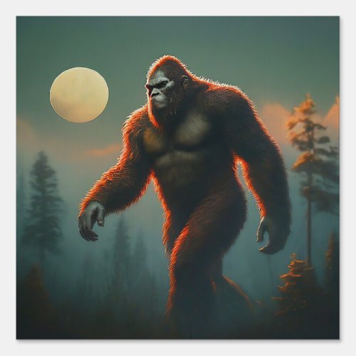 The Enigma of the Forest Bigfoot Sign