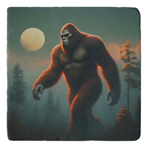 The Enigma of the Forest Bigfoot Trivet