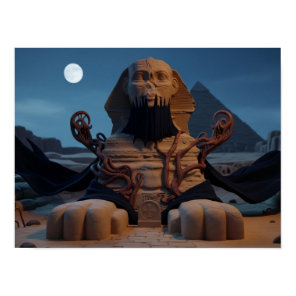 The Enigmatic Sphinx Poster