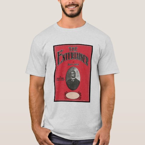 The Entertainer Scott Joplin Vintage Songbook Cove T_Shirt