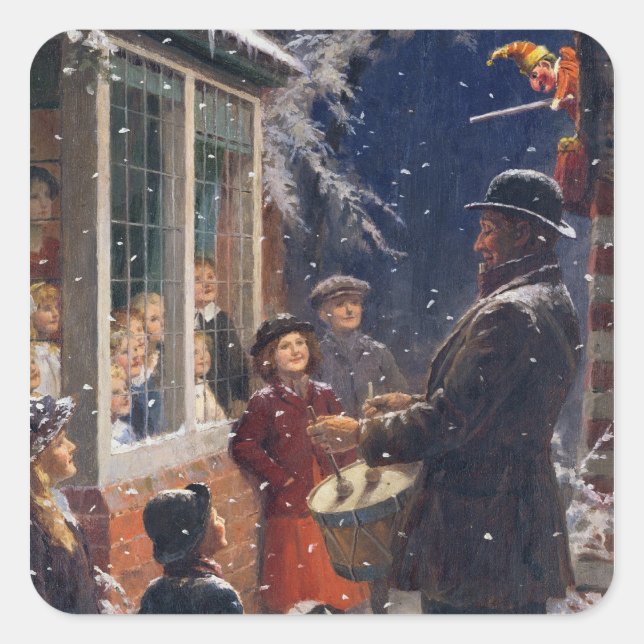 The Entertainer Square Sticker (Front)