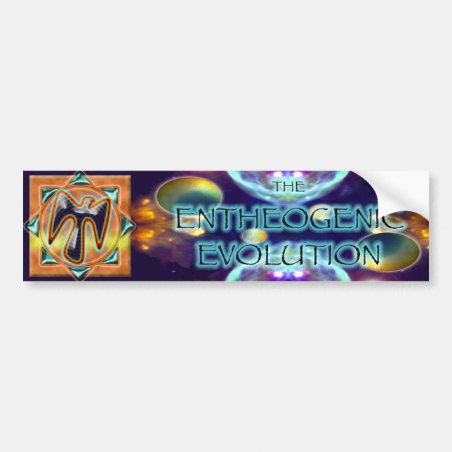 The Entheogenic Evolution Bumper Sticker (Front)