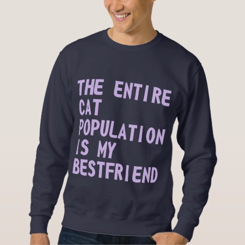 The Entire Cat Population Sweater