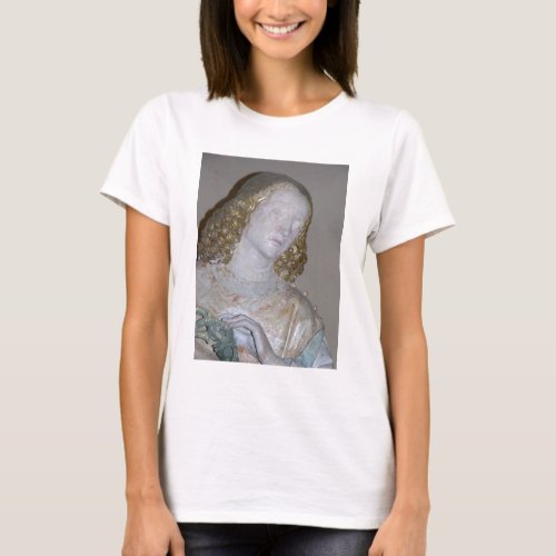 The Entombment detail of a saint holding the crow T_Shirt