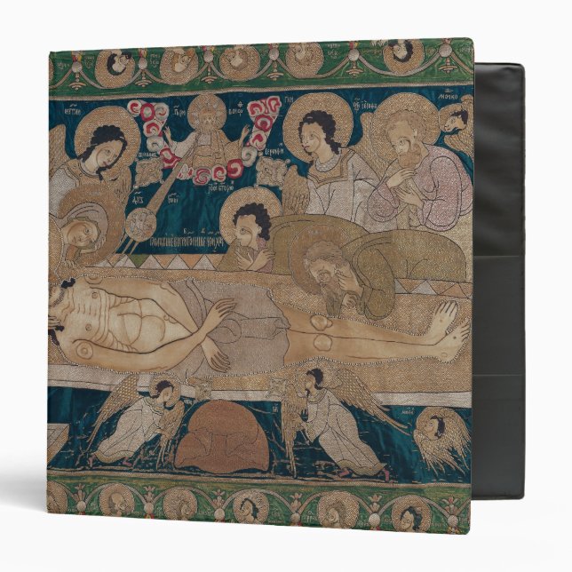 The Entombment, Moscow School, 1678 Binder (Front/Inside)