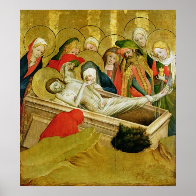 The Entombment, panel from the St. Thomas Poster (Front)