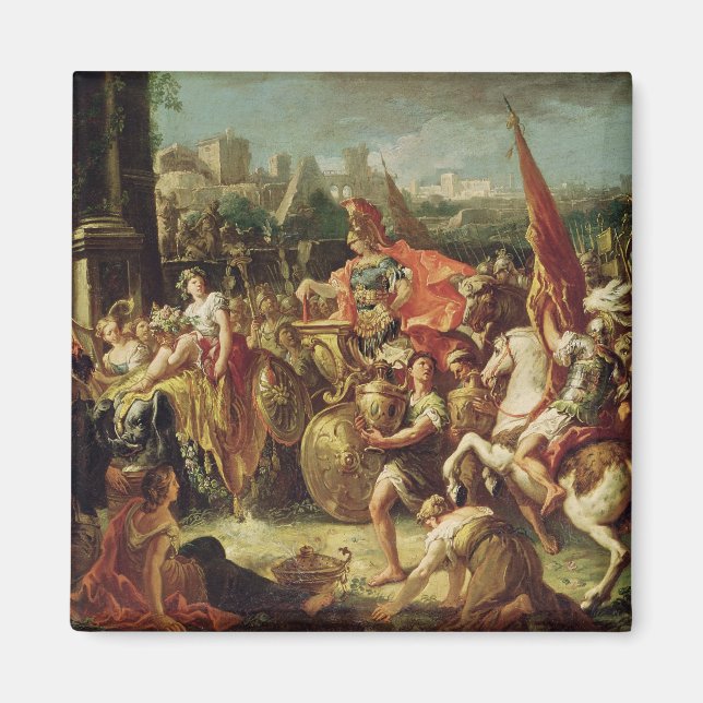 The Entrance of Alexander the Great Magnet (Front)