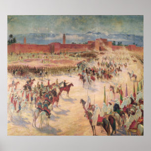 The Entrance of General Lyautey & General Mangin Poster