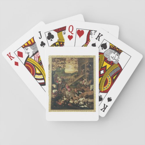 The Entrance of the Animals into the Ark Poker Cards