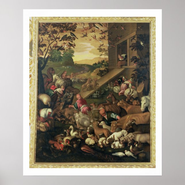The Entrance of the Animals into the Ark Poster (Front)