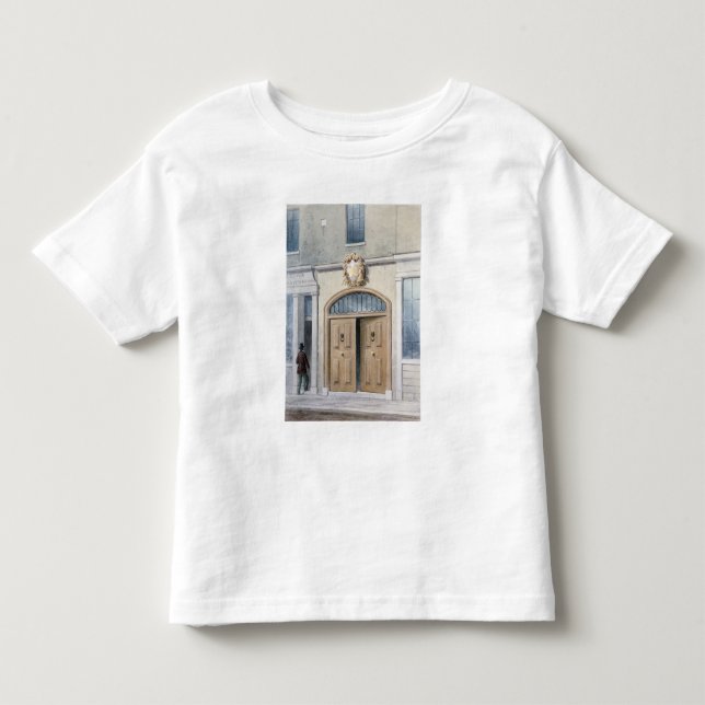 The Entrance to Coachmakers Hall, 1854 Toddler T-shirt (Front)