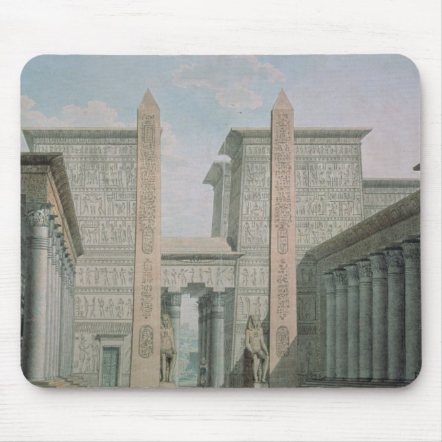 The Entrance to the Temple, Act I scene iii Mouse Pad (Front)