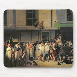 The Entrance to the Theatre de l'Ambigu-Comique Mouse Pad