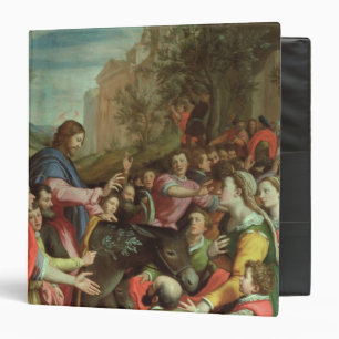 The Entry of Christ into Jerusalem 3 Ring Binder