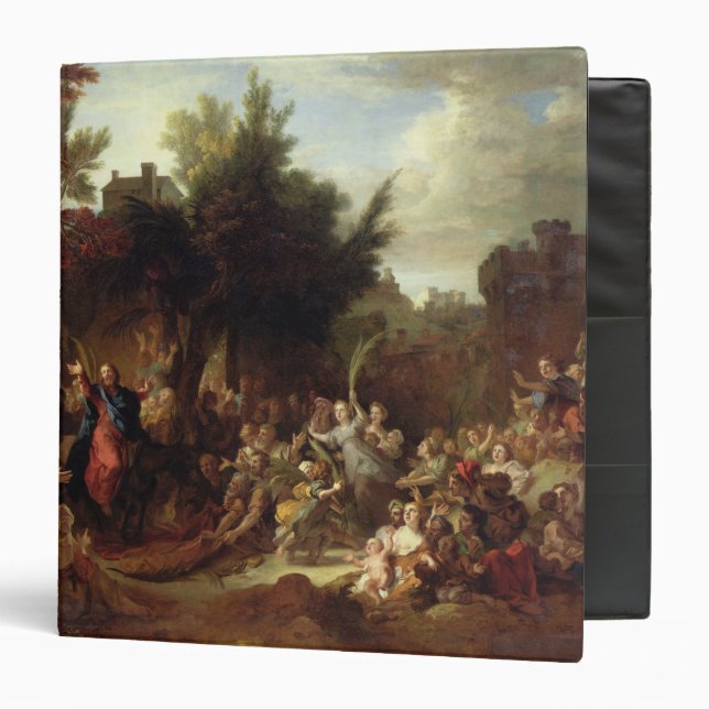 The Entry of Christ into Jerusalem, c.1720 Binder (Front/Inside)