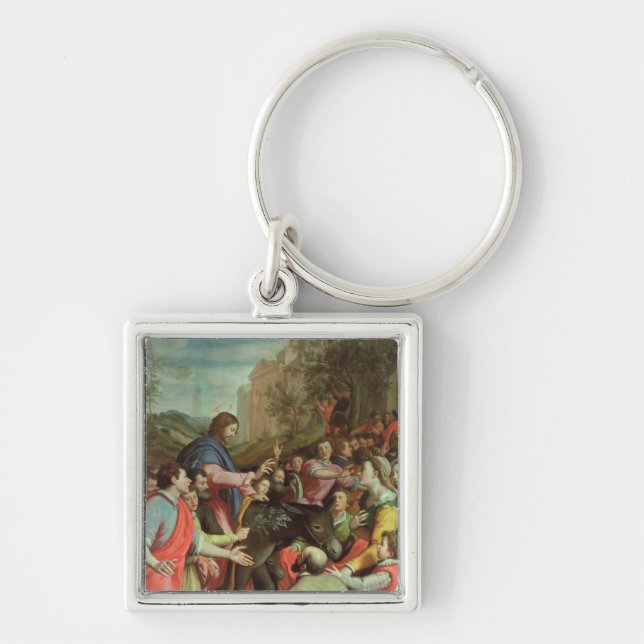 The Entry of Christ into Jerusalem Keychain (Front)