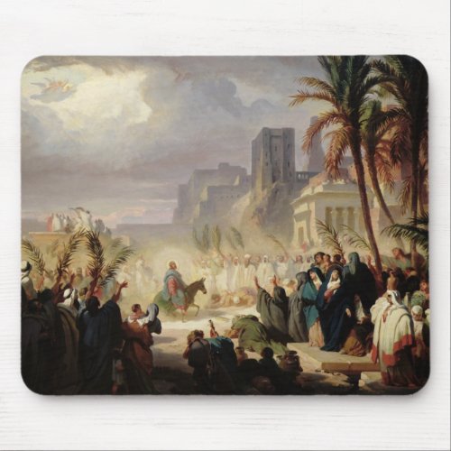 The Entry of Christ into Jerusalem Mouse Pad