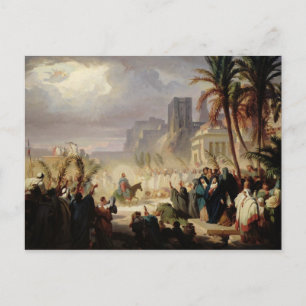 The Entry of Christ into Jerusalem Postcard