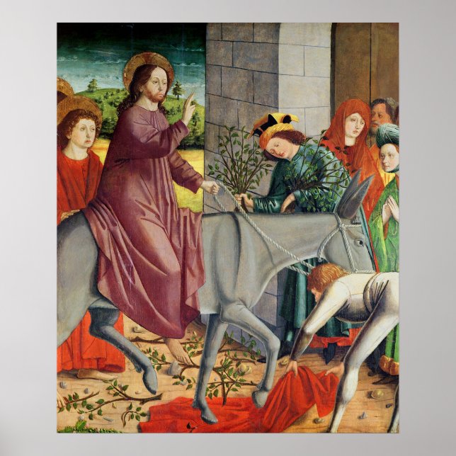The Entry of Christ into Jerusalem Poster (Front)