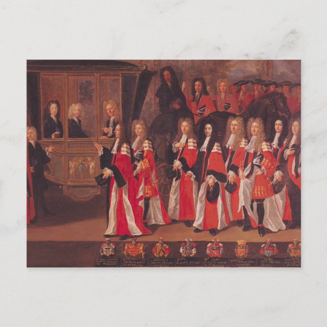 The Entry of Louis of France Postcard (Front)