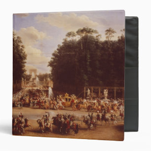 The Entry of Napoleon and Marie-Louise 3 Ring Binder
